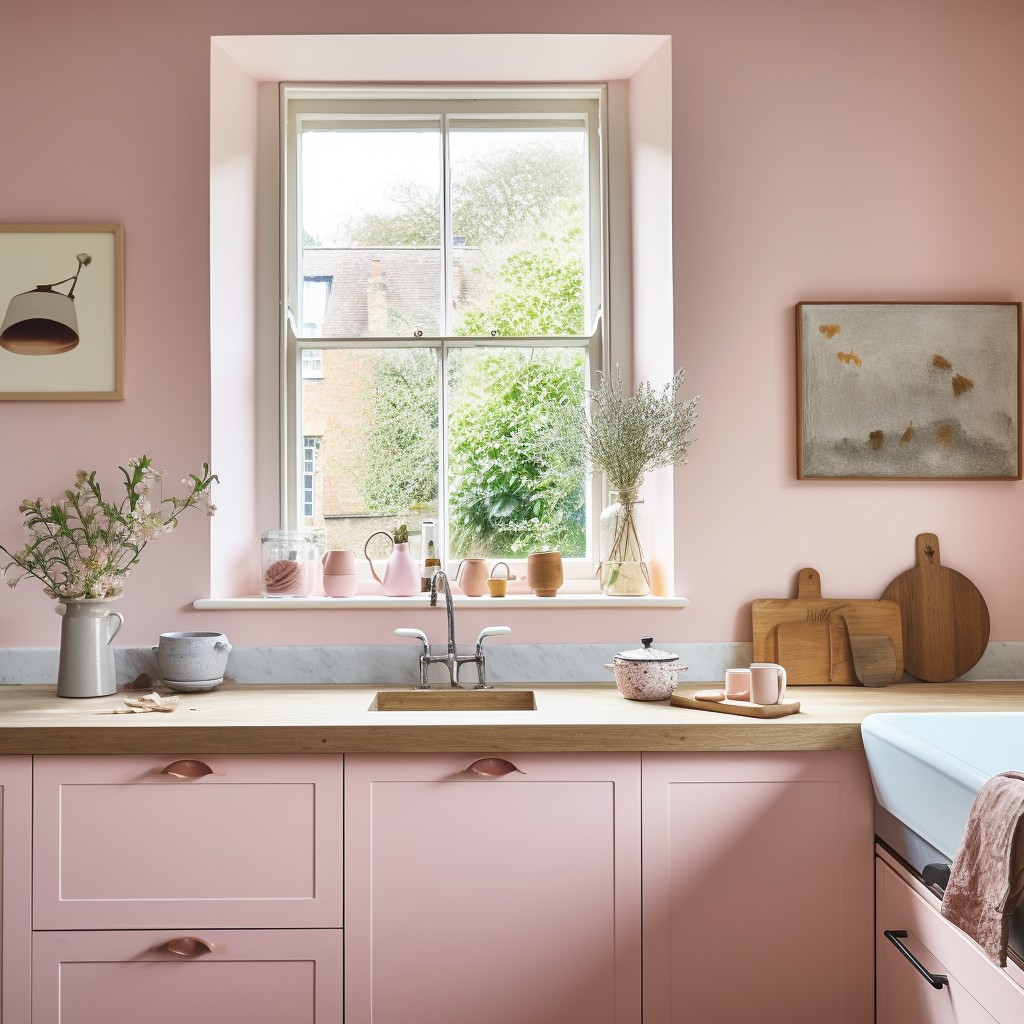 pink-kitchen-wall-colors-unleash-vibrancy