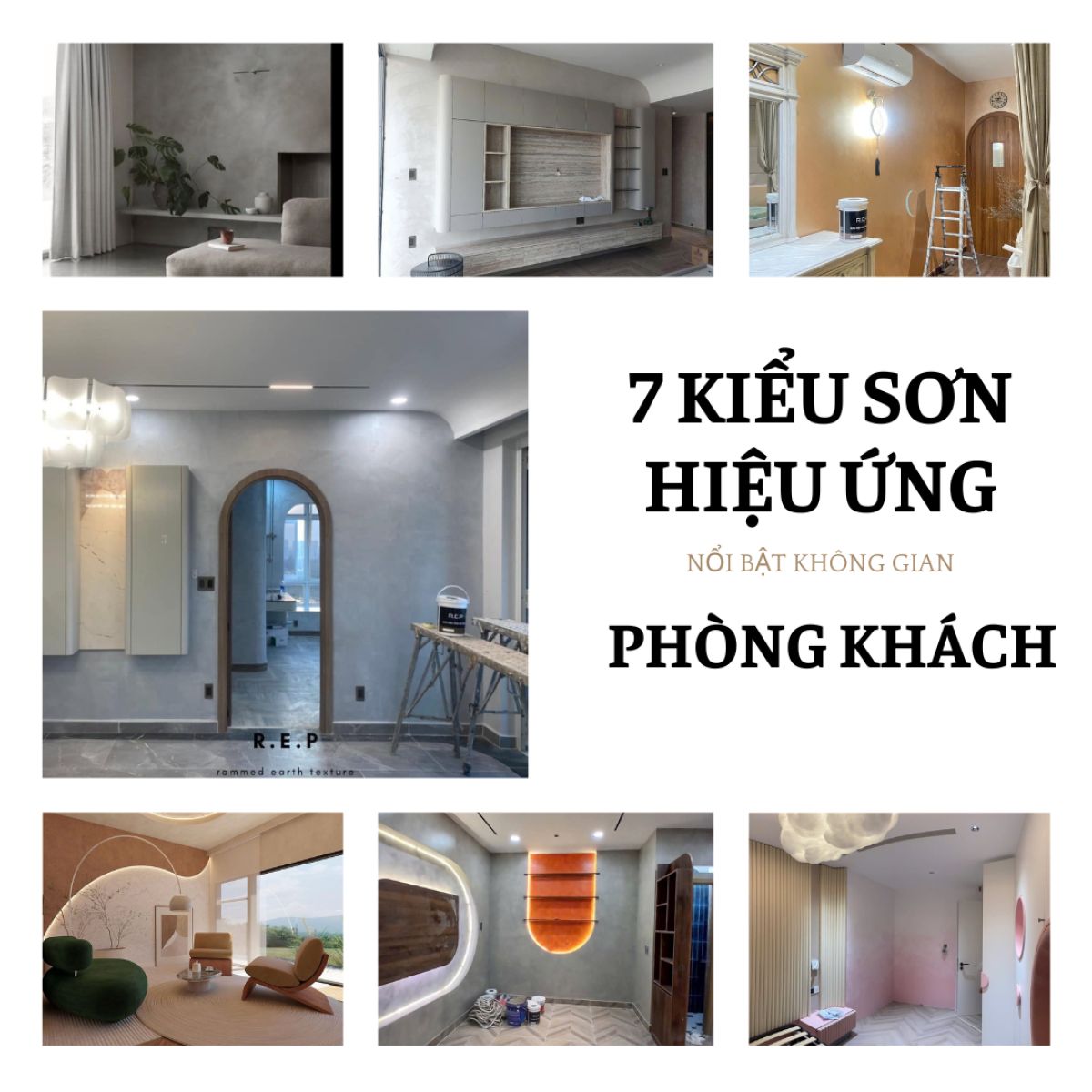 GỢI &Yacute; 7 KIỂU SƠN HIỆU ỨNG THỜI THƯỢNG CHO KH&Ocirc;NG GIAN PH&Ograve;NG KH&Aacute;CH