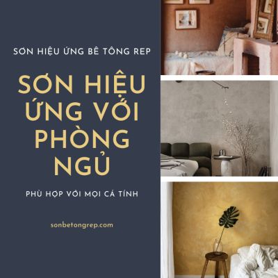 SỬ DỤNG SƠN HIỆU ỨNG BÊ TÔNG VỚI PHÒNG NGỦ - PHÙ HỢP VỚI CÁ TÍNH