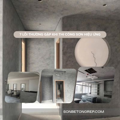 7 LỖI THƯỜNG GẶP KHI THI C&Ocirc;NG SƠN HIỆU ỨNG M&Agrave; BẠN PHẢI BIẾT