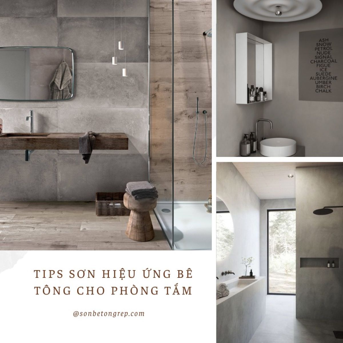 TIPS THI C&Ocirc;NG SƠN HIỆU ỨNG B&Ecirc; T&Ocirc;NG CHO KHU VỰC PH&Ograve;NG TẮM CHẤT LƯỢNG, ĐỘ BỀN CAO